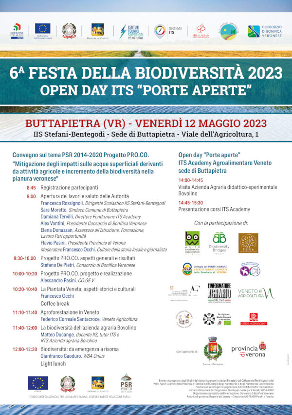 Festa Biodiversità 12 Maggio 2023